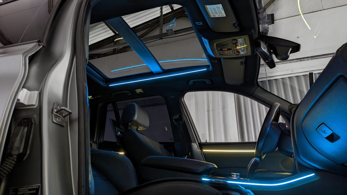 BMW X3 X4 F25 F26 Ambientebeleuchtung nachrüsten