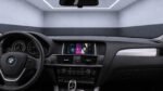 Android-Navigation V2 (Black-Frame & CarPlay) Touch für BMW X3 F25 – Ansicht 2