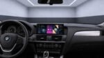 Android-Navigation V2 (Black-Frame & CarPlay) Touch für BMW X3 F25