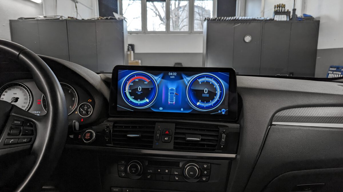 Nachrüstung des Android Multimedia Touch-Display mit Apple-Carplay im BMW X3 F25 X4 F26