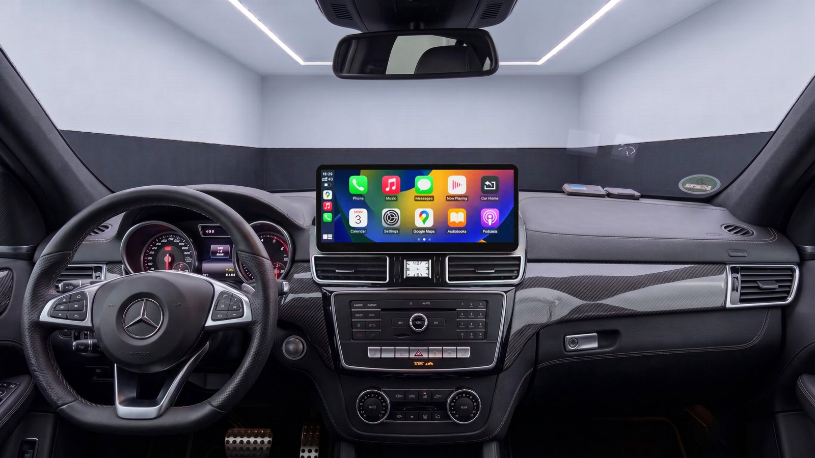 Apple-CarPlay & Android-Auto für Mercedes GLE W166 C292 (Nachrüstung)