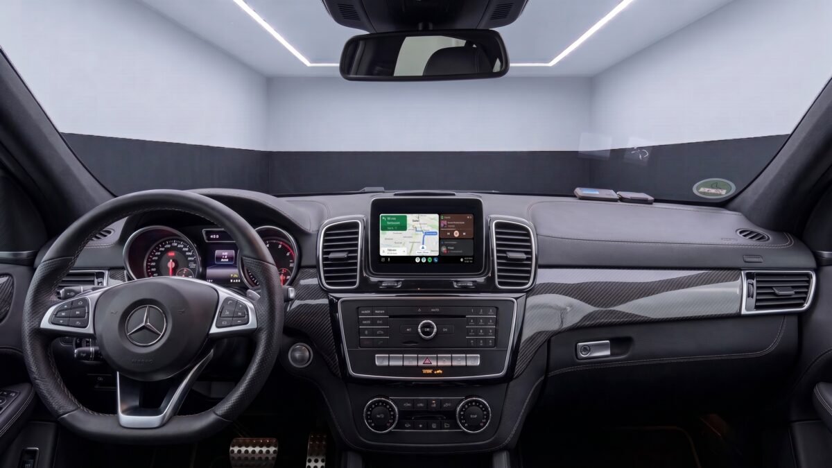 Apple-CarPlay & Android-Auto für Mercedes GLE W166 C292 (Nachrüstung) – Ansicht 2