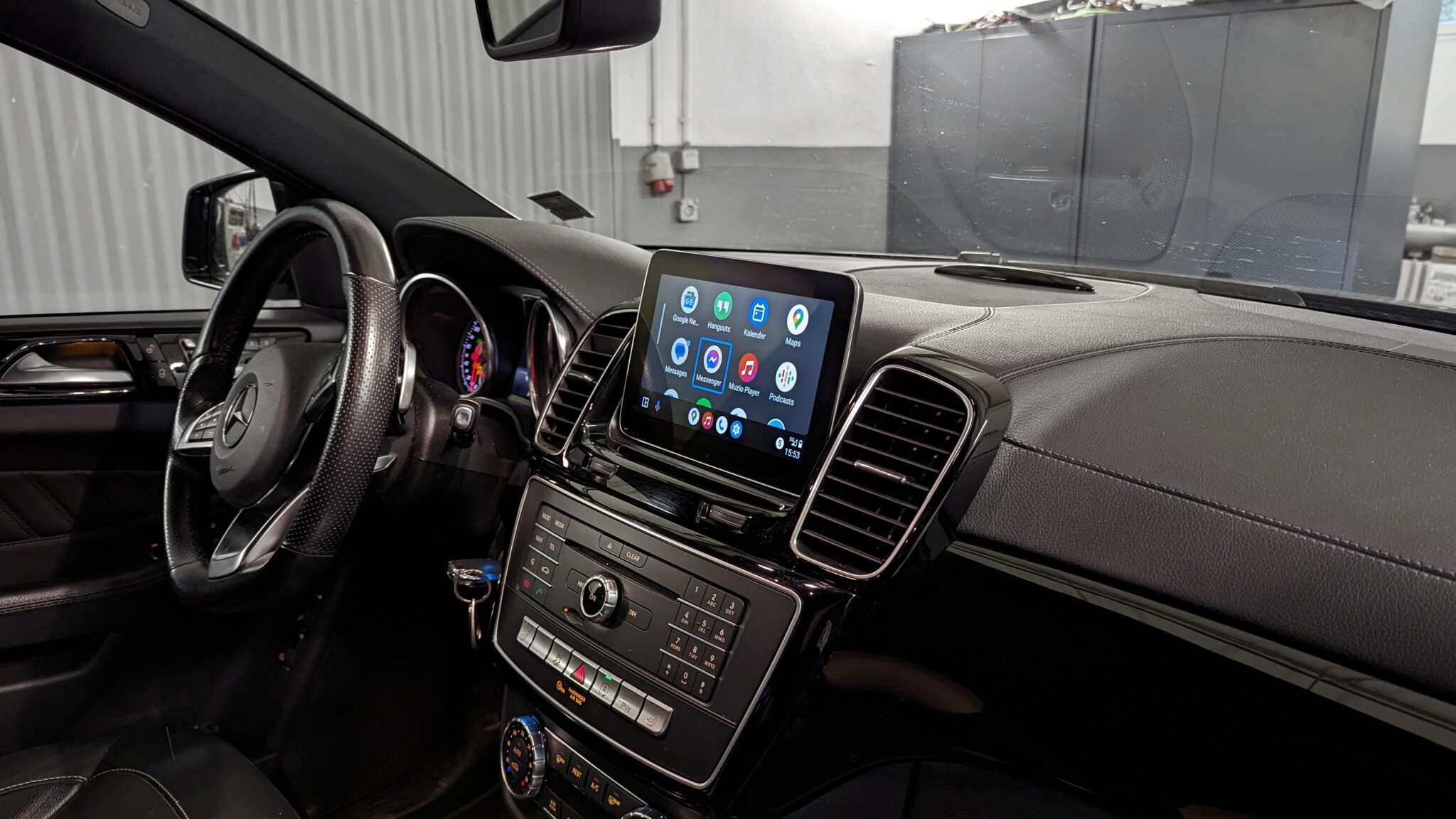AppleCarPlay & AndroidAuto für Mercedes GLE W166 C292 CarHex