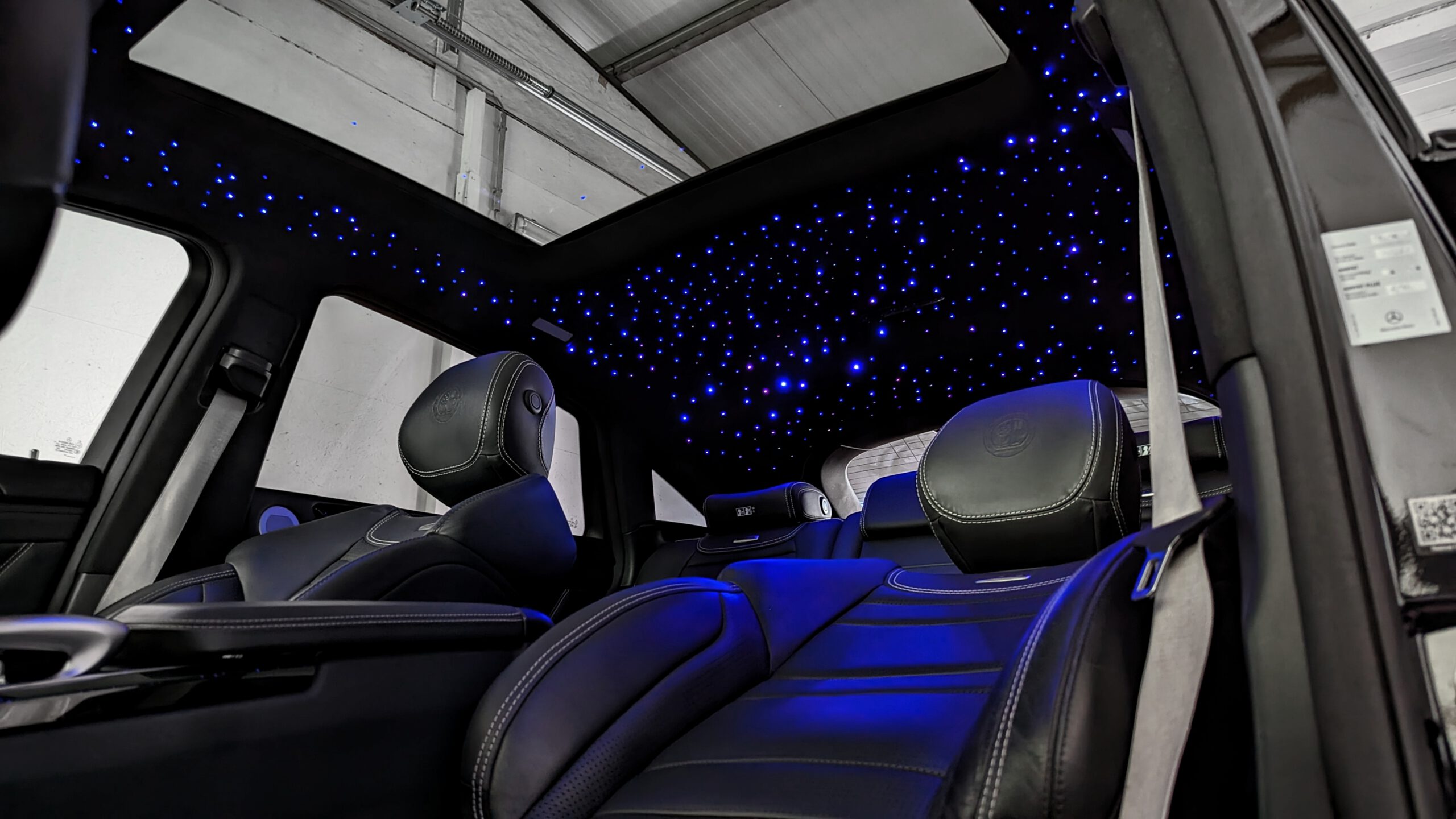 Sternenhimmel für Mercedes GLS X166 & Einbau - CarHex