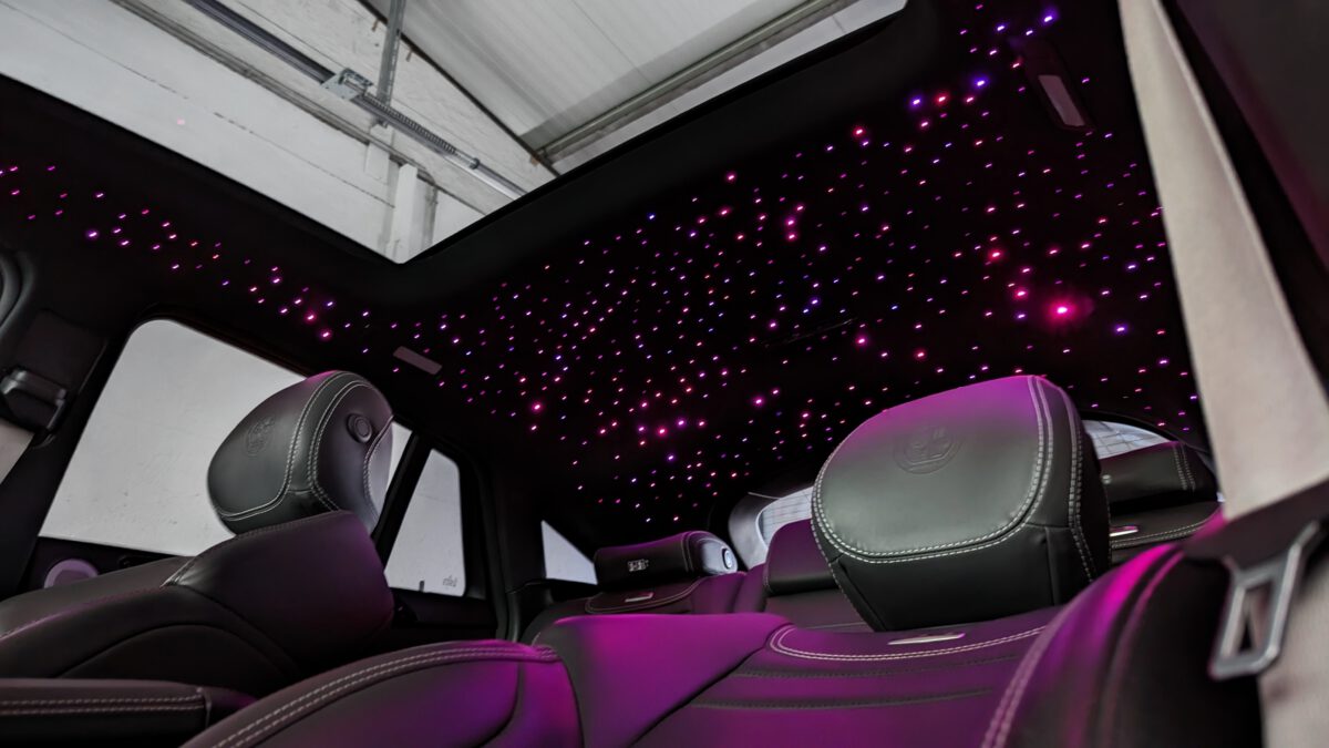 Sternenhimmel LED für Mercedes GLE W166 C292 inkl. Einbau (Nachrüstung) – Bild 2