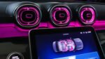 Luftdüsen-Set DIY „HEX-LED V2“ mit Beleuchtung für Mercedes C-Klasse W206 S206 – Ansicht 2