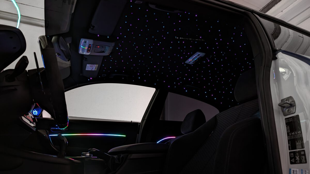 audi_hyundai_kia_volvo_volkswagen_rangerover_sternenhimmel_led_rgb_funkel_nachrüsten_2 Sternenhimmel LED für Audi A7 C8/4K inkl. Einbau (Nachrüstung) – Bild 4