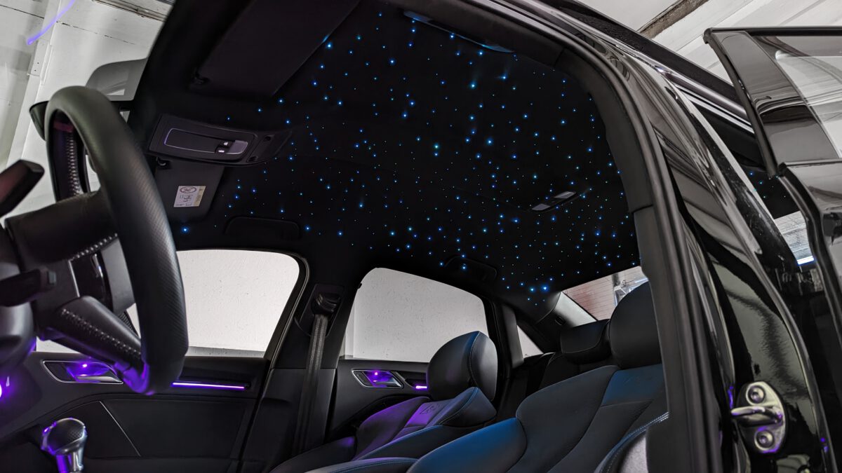 audi_hyundai_kia_volvo_volkswagen_rangerover_sternenhimmel_led_rgb_funkel_nachrüsten_3 Sternenhimmel LED für Audi A7 C8/4K inkl. Einbau (Nachrüstung) – Bild 2