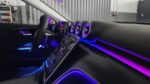 Ambientebeleuchtung für Mercedes C-Klasse W206 Premium Plus inkl. Einbau (Nachrüstung) – Bild 2