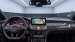 Apple CarPlay auf dem Display im Mercedes CLS W218 Cockpit