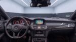 Apple CarPlay auf dem Nachrüstdisplay im Mercedes CLS W218 Innenraum