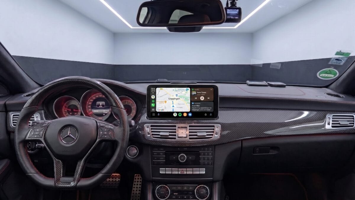 Apple-CarPlay & Android-Auto für Mercedes CLS W218 (Nachrüstung) – Ansicht 4