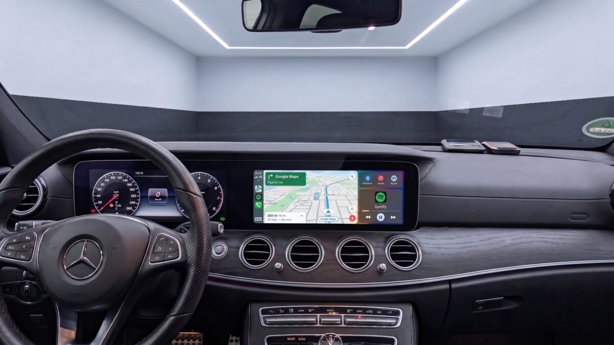 Apple-CarPlay & Android-Auto für Mercedes E-Klasse W213 S213 (Nachrüstung) – Ansicht 5