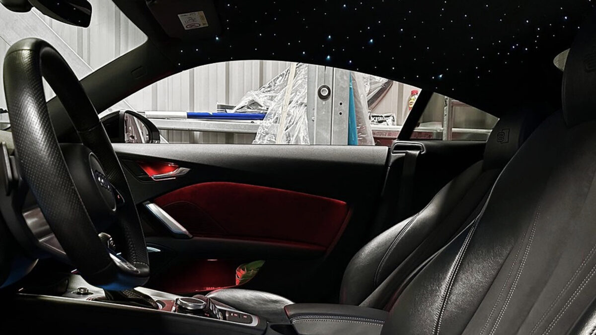 Ambientebeleuchtung für Audi TT 8S inkl. Einbau (Nachrüstung) – Bild 2