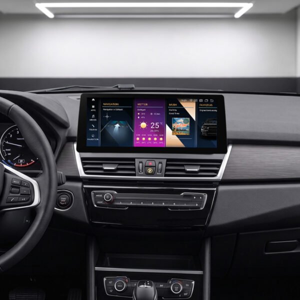 Android-Navigation V2 (Black-Frame & CarPlay) Touch für BMW 2er GT F45 F46