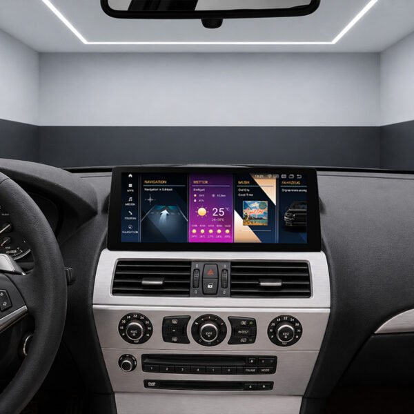 Android-Navigation V2 (+CarPlay) Touch für BMW 6er E63 E64 – Ansicht 2