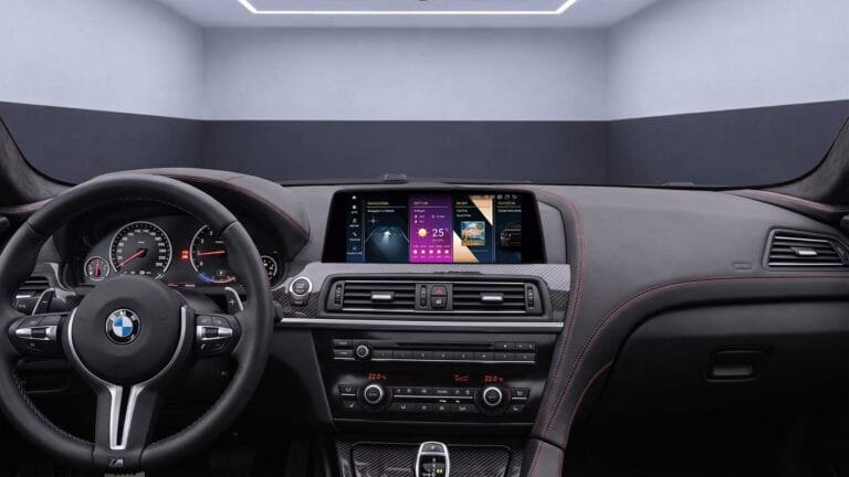 Android-Navigation V2 (+CarPlay) 10.25/12.3" Touch für BMW 6er F06 F12 F13