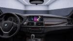 Android-Navigation V2 (Black-Frame & CarPlay) Touch für BMW X5 E70