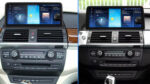 Android-Navigation V2 (Black-Frame & CarPlay) Touch für BMW X5 E70