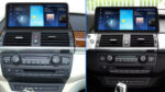Android-Navigation V2 (Black-Frame & CarPlay) Touch für BMW X5 E70
