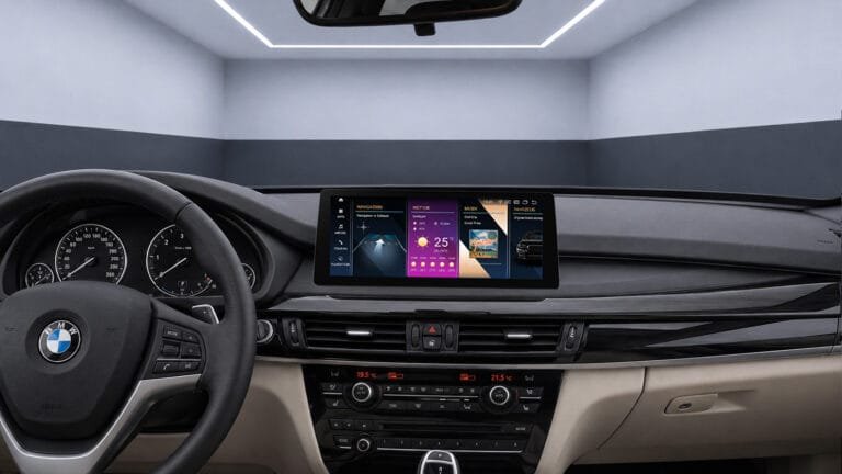 Android-Navigation V2 (Black-Frame & CarPlay) Touch für BMW X6 F16