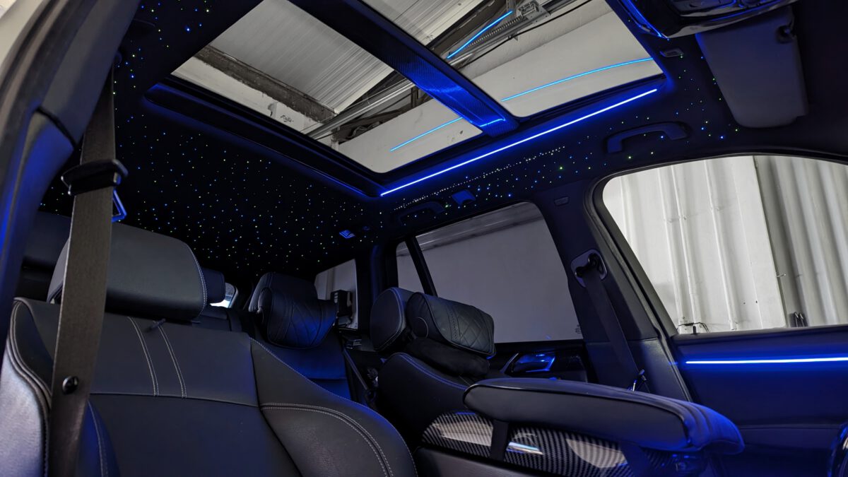 Sternenhimmel LED für BMW X4 F26 inkl. Einbau (Nachrüstung) – Bild 3