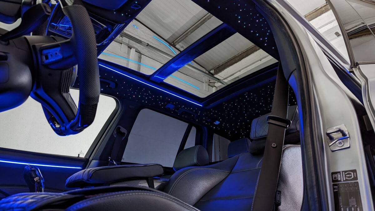 Sternenhimmel LED für BMW X4 F26 inkl. Einbau (Nachrüstung) – Bild 7