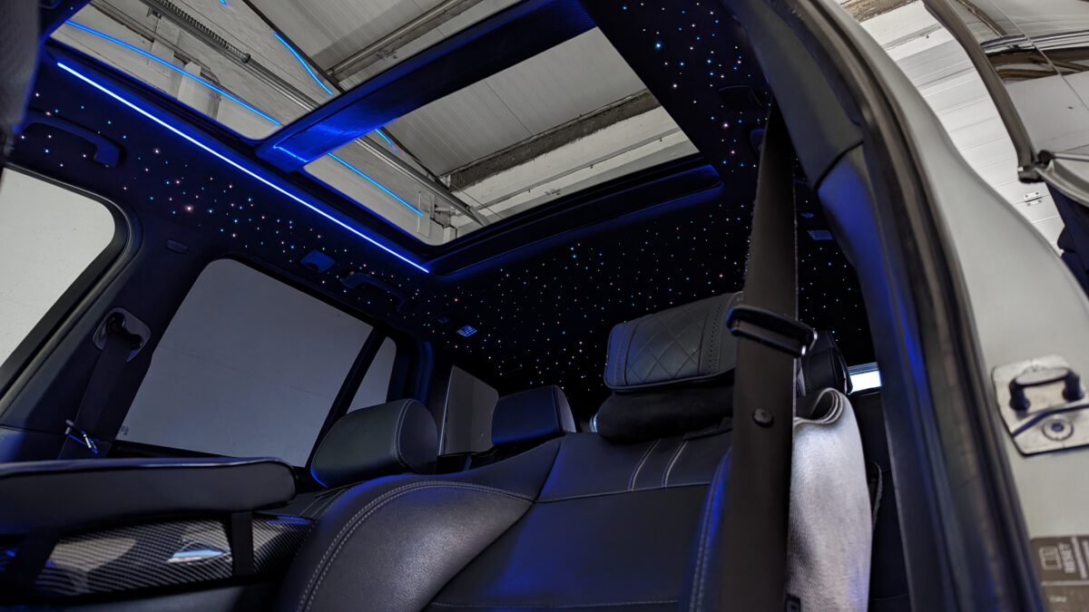 Sternenhimmel LED für BMW X4 F26 inkl. Einbau (Nachrüstung) – Bild 6
