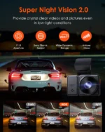 VanTrue Dashcam für BMW 5er G60 G61 inkl. Einbau (Nachrüstung) – Bild 3