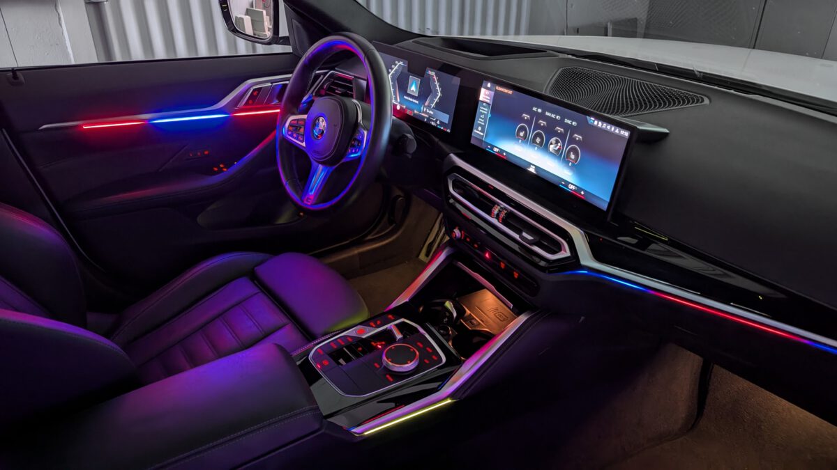 Ambientebeleuchtung für BMW M4 G82 G83 inkl. Einbau (Nachrüstung) – Bild 4