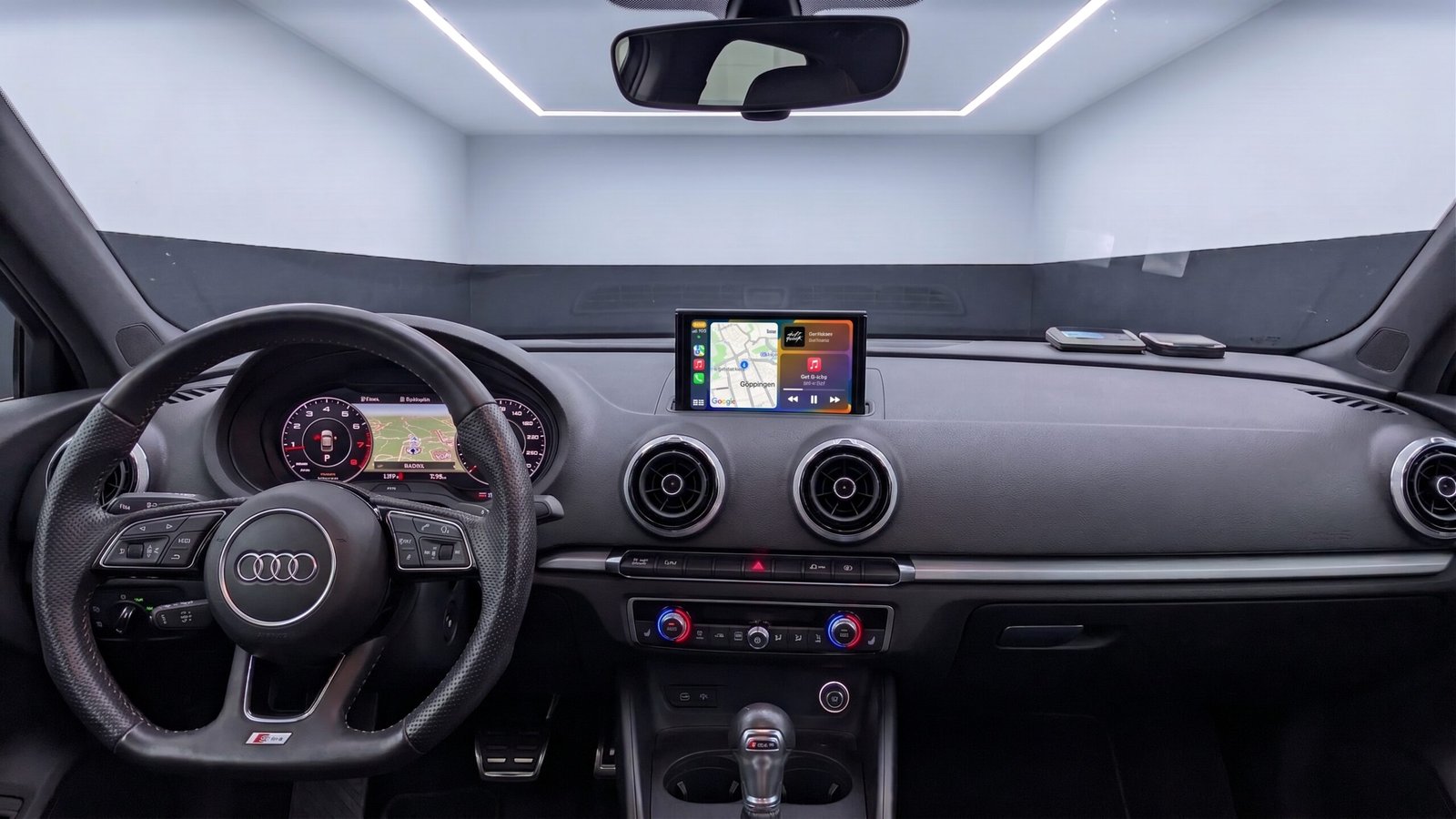 audi_a3_s3_rs3_8v_apple_carplay_android_auto_carhex_nachrüstung_rückfahrkamera_einbau_1 Apple-CarPlay & Android-Auto für Audi A3 S3 RS3 8V (Nachrüstung)