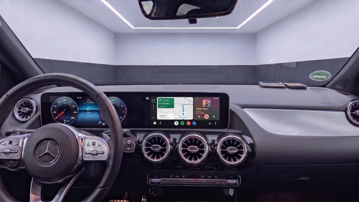 Apple-CarPlay & Android-Auto für Mercedes B-Klasse W247 (Nachrüstung) – Ansicht 2