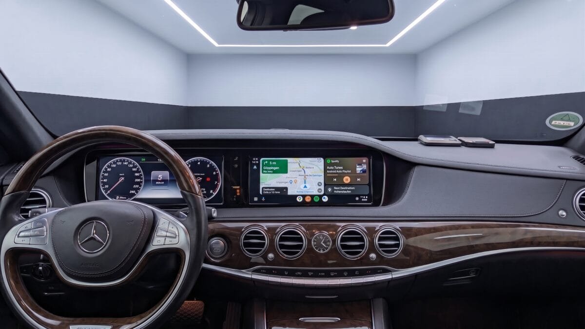 Apple-CarPlay & Android-Auto für Mercedes S-Klasse W222 (Nachrüstung) – Ansicht 2