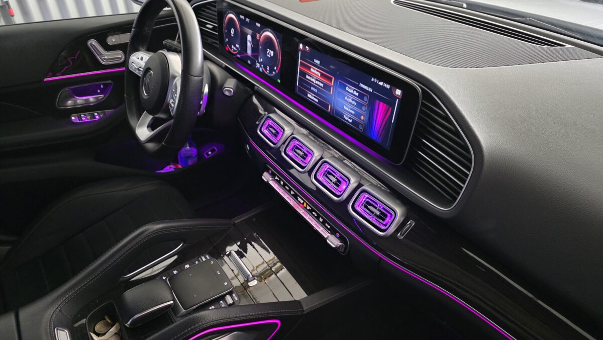 Ambientebeleuchtung für Mercedes GLE W167 V167 inkl. Einbau (Nachrüstung) – Bild 6
