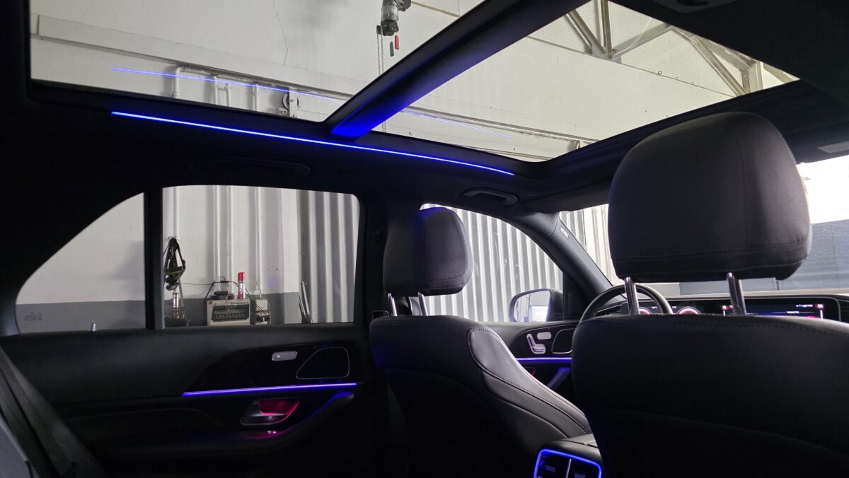 Ambientebeleuchtung für Mercedes GLE W167 V167 inkl. Einbau (Nachrüstung) – Bild 3