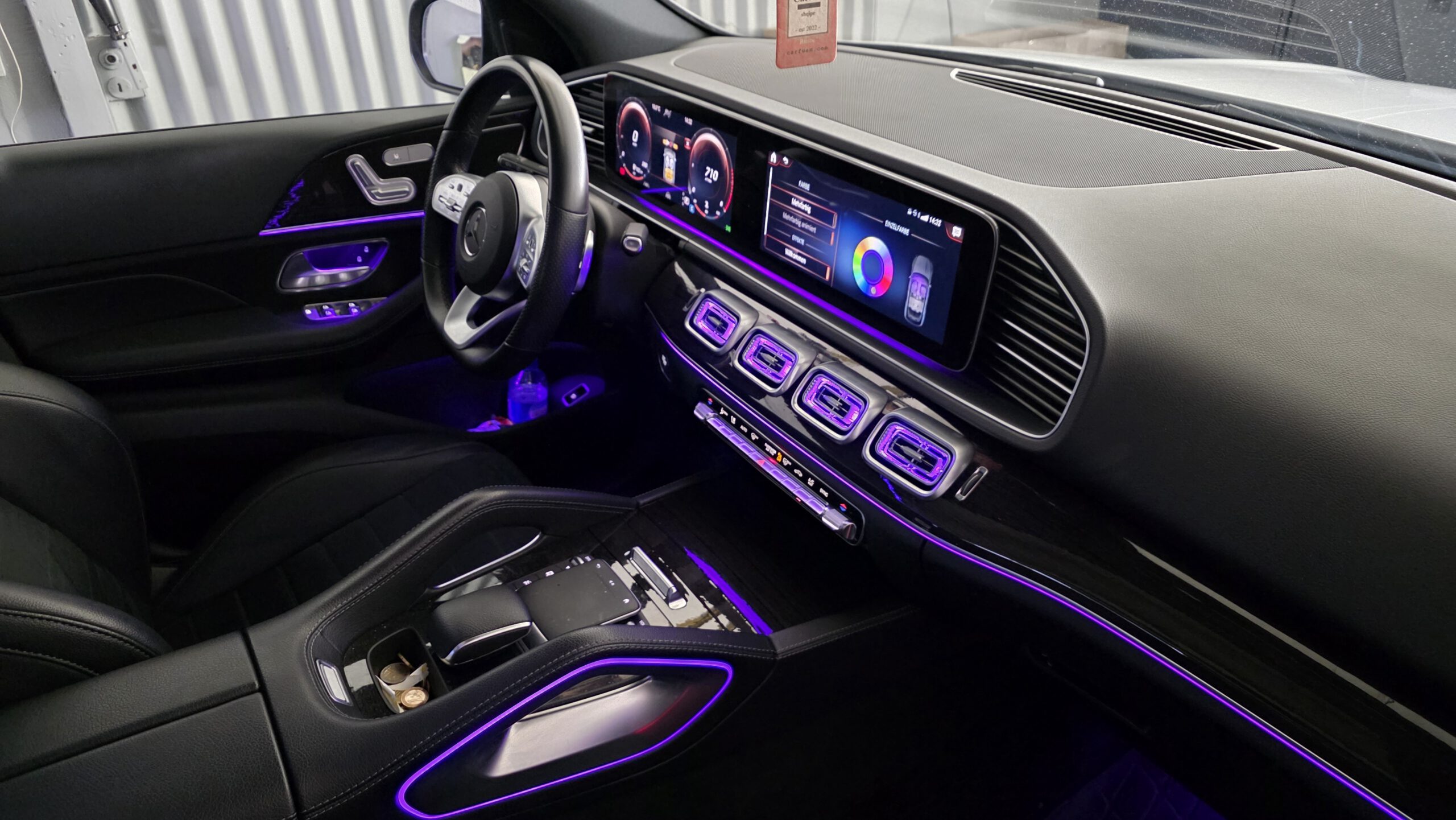 Ambientebeleuchtung für Mercedes GLE W167 V167 inkl. Einbau (Nachrüstung) – Bild 1