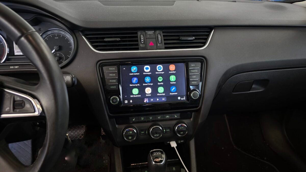 Apple-CarPlay & Android-Auto für Skoda Octavia III (5E) (Nachrüstung) – Ansicht 2