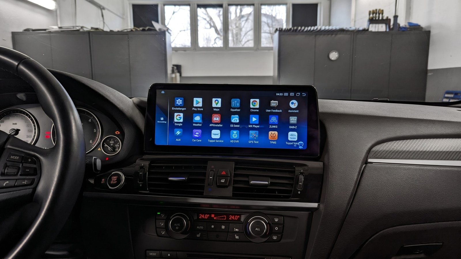 Android-Navigation Nachrüstung im Fahrzeug mit Touch-Display