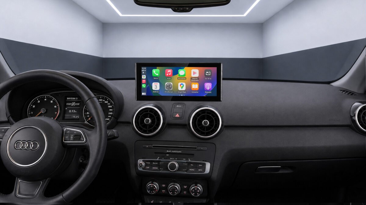 Android-Navigation (+ Apple-CarPlay) Touch für Audi A1 S1 8X (inkl. Einbau) – Ansicht 2