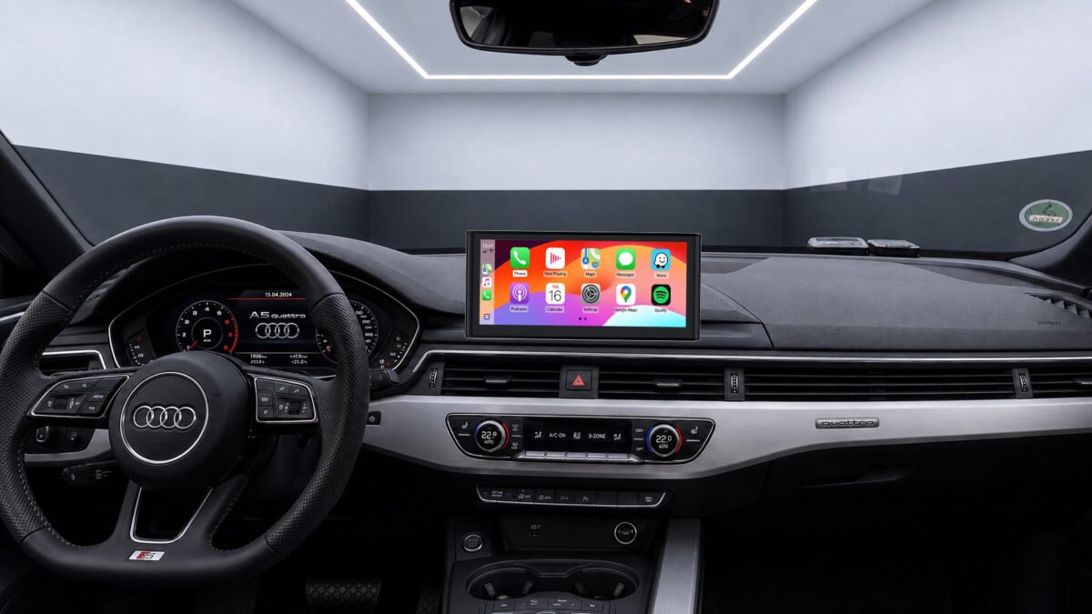 Apple-CarPlay & Android-Auto für Audi A5 S5 RS5 B9 F5 (Nachrüstung) – Ansicht 2
