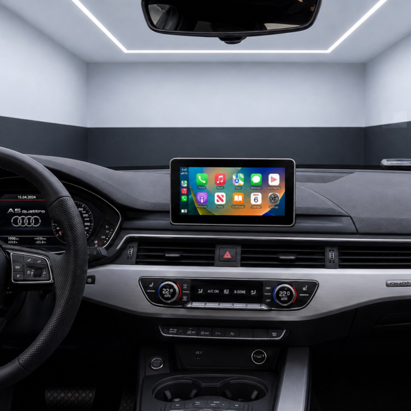 Apple-CarPlay & Android-Auto für Audi A5 S5 RS5 B9 F5 (Nachrüstung)