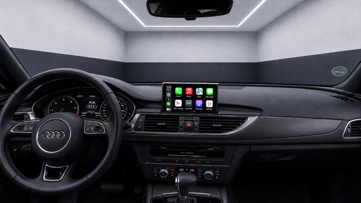 Apple-CarPlay & Android-Auto für Audi A7 S7 RS7 4G C7 (Nachrüstung)