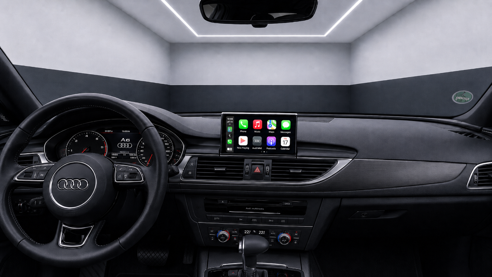 Apple-CarPlay & Android-Auto für Audi A7 S7 RS7 4G C7 (Nachrüstung)