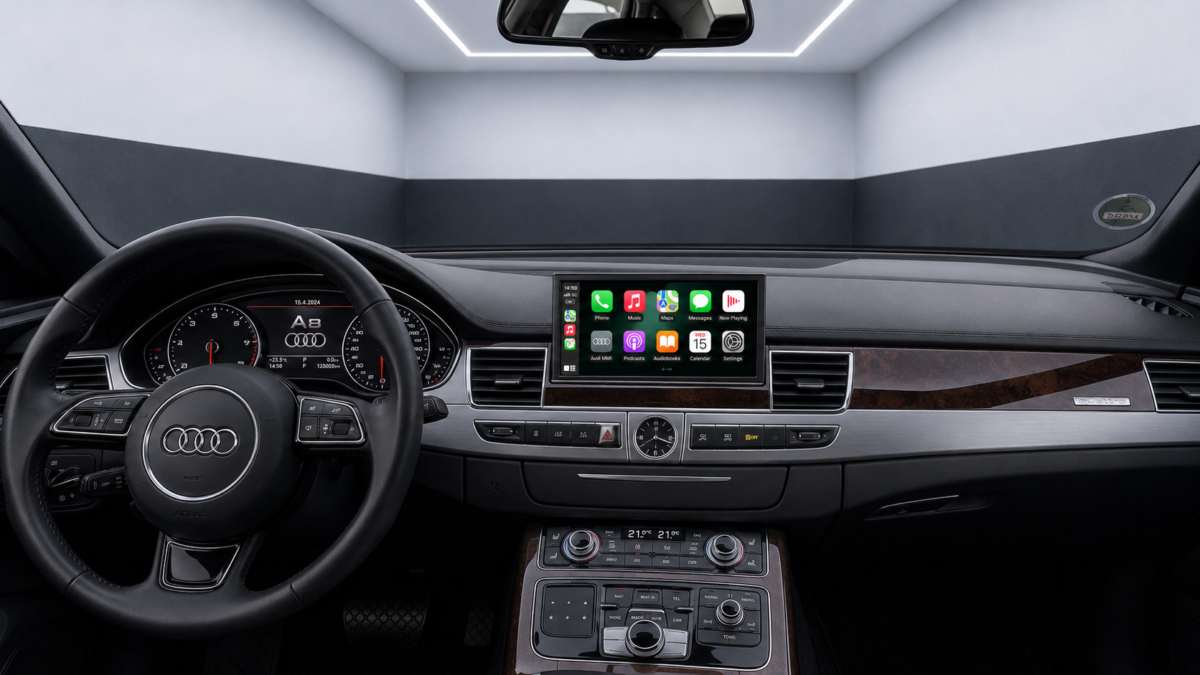 Apple-CarPlay & Android-Auto für Audi A8 S8 D4 (Nachrüstung) – Bild 2
