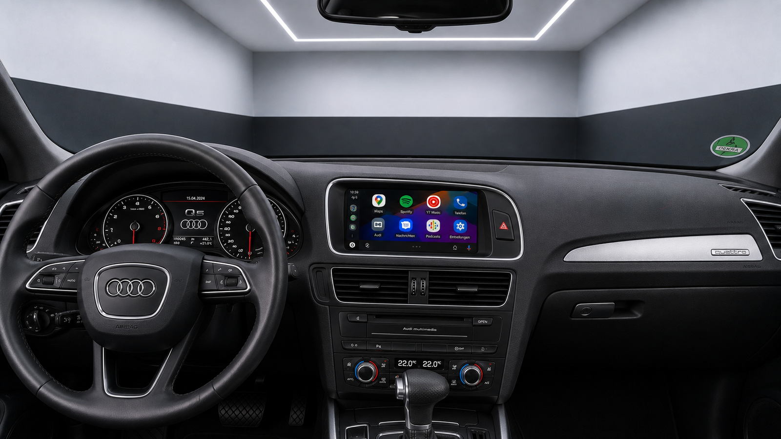 Apple-CarPlay & Android-Auto für Audi Q5 SQ5 8R (Nachrüstung)