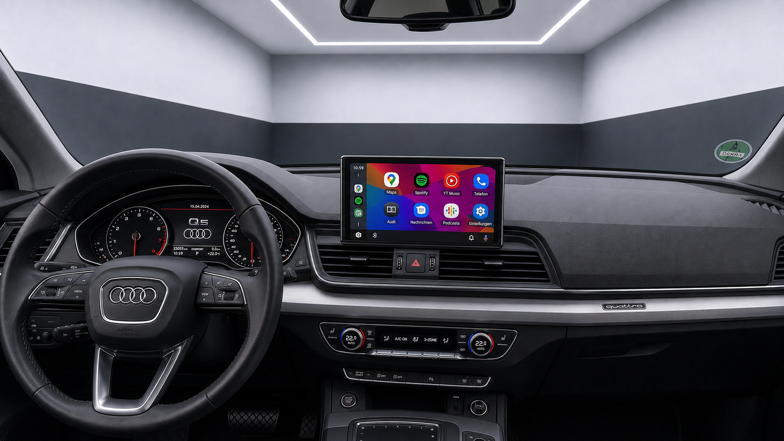 Apple-CarPlay & Android-Auto für Audi Q5 SQ5 FY (Nachrüstung)