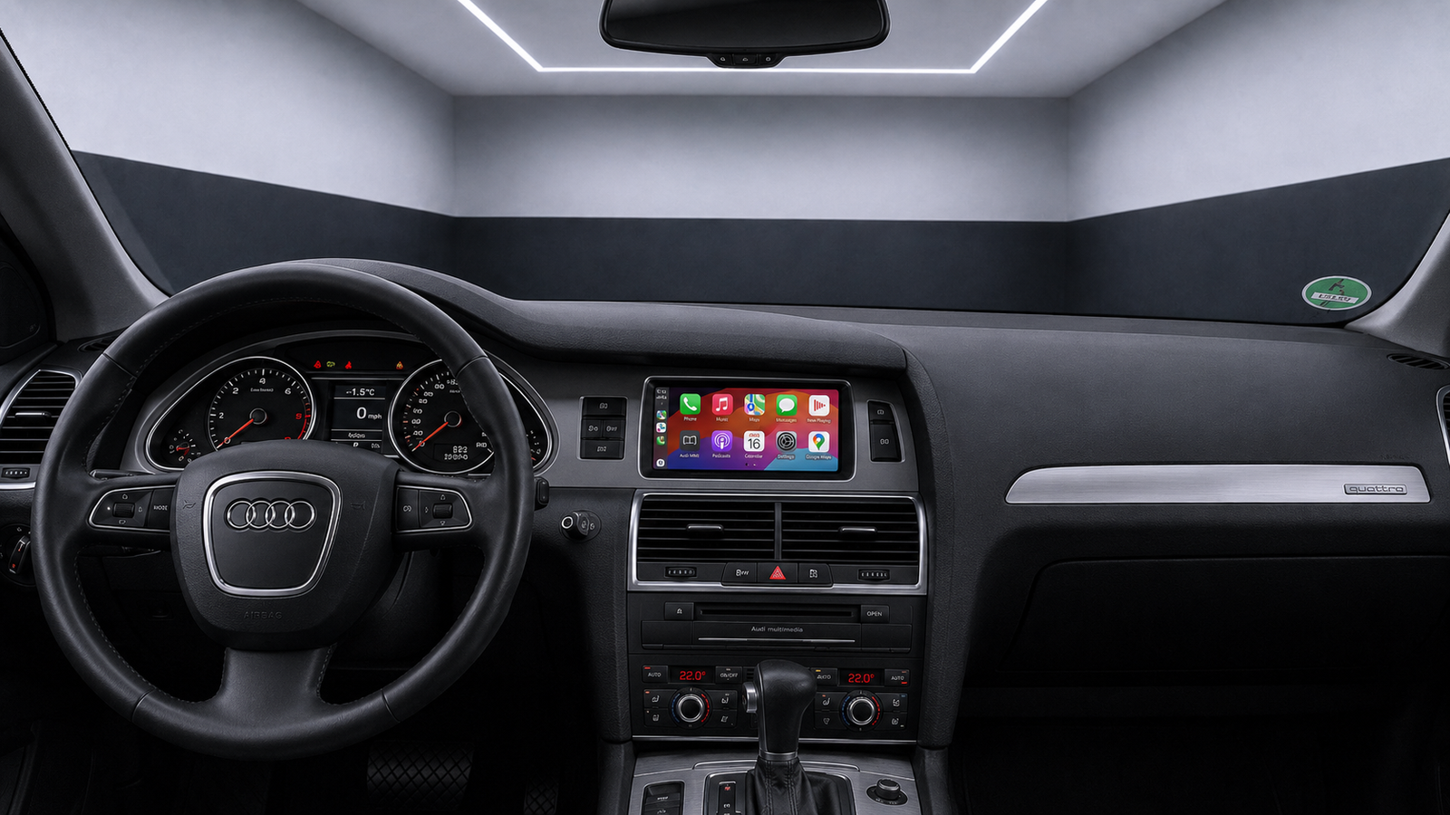 Apple-CarPlay & Android-Auto für Audi Q7 4L (Nachrüstung)
