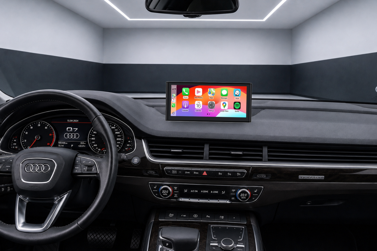 Apple-CarPlay & Android-Auto für Audi Q7 SQ7 4M (Nachrüstung) – Bild 4