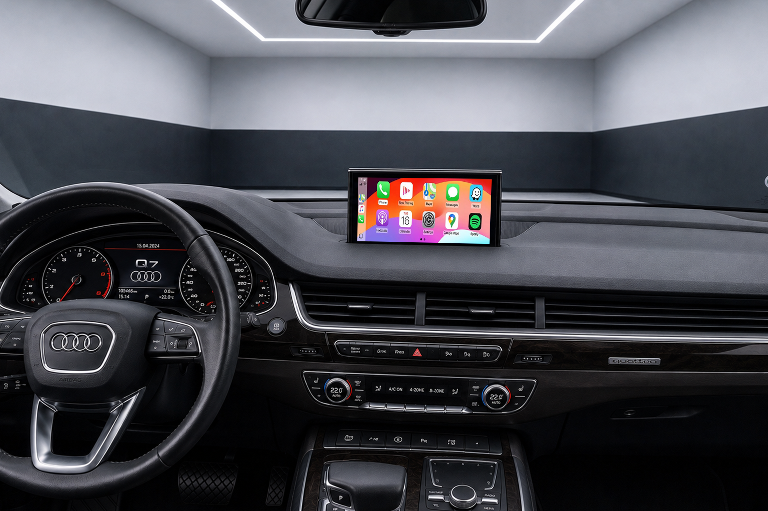 audi_q7_sq7_4m_apple_carplay_android_auto_carhex_nachrüstung_rückfahrkamera_einbau_3 Apple-CarPlay & Android-Auto für Audi Q7 SQ7 4M (Nachrüstung)