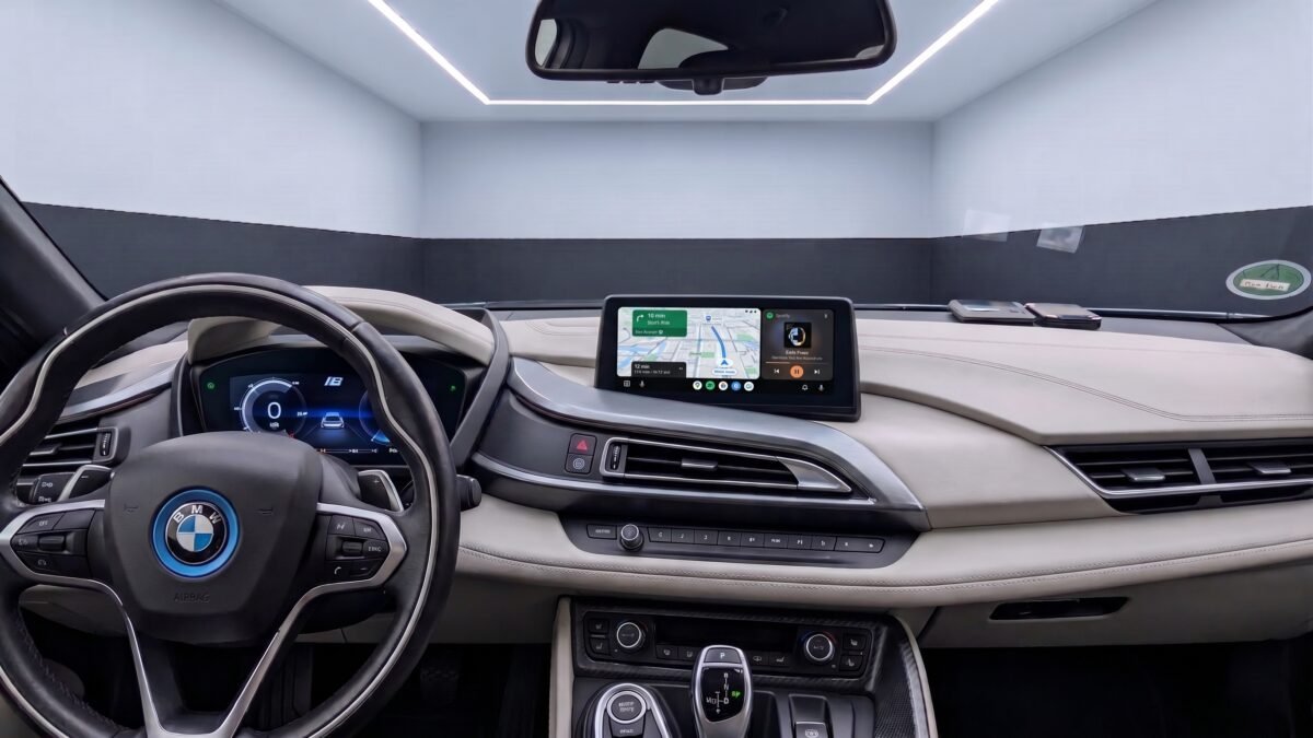 Apple-CarPlay & Android-Auto Nachrüstung für BMW i8 – Ansicht 2